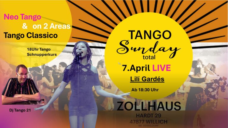 Tango Sunday Live mit Lili Gardes