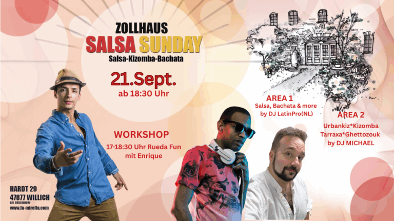 Salsa Sunday on 2 Areas| Rueda Workshop