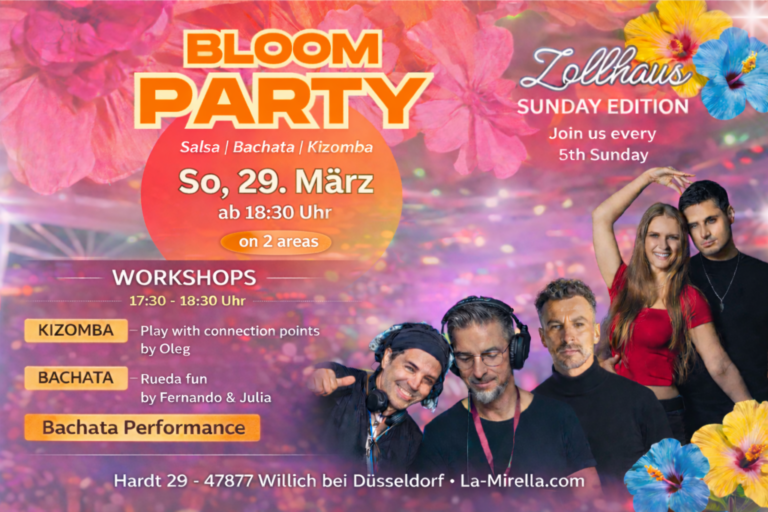 BLOOM Salsa Sunday Edition im Zollhaus