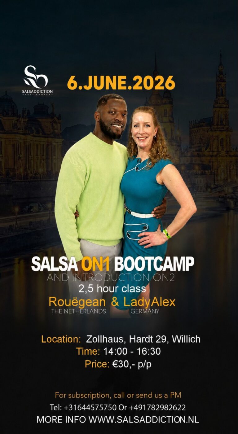 Salsa Bootcamp On1 &ndash; mit Blick auf NY &rarr; On2